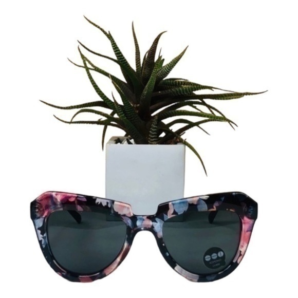 Komono Sunglasses NEW stella floral cateye UV400 - Picture 3 of 10